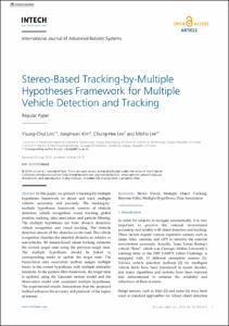 Stereo-Based Tracking-by-Multiple Hypotheses Framework for Multiple Vehicle Detection and Tracking