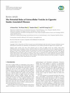 The Potential Roles of Extracellular Vesicles in Cigarette Smoke-Associated Diseases