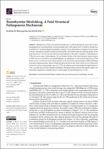 Transthyretin Misfolding, A Fatal Structural Pathogenesis Mechanism