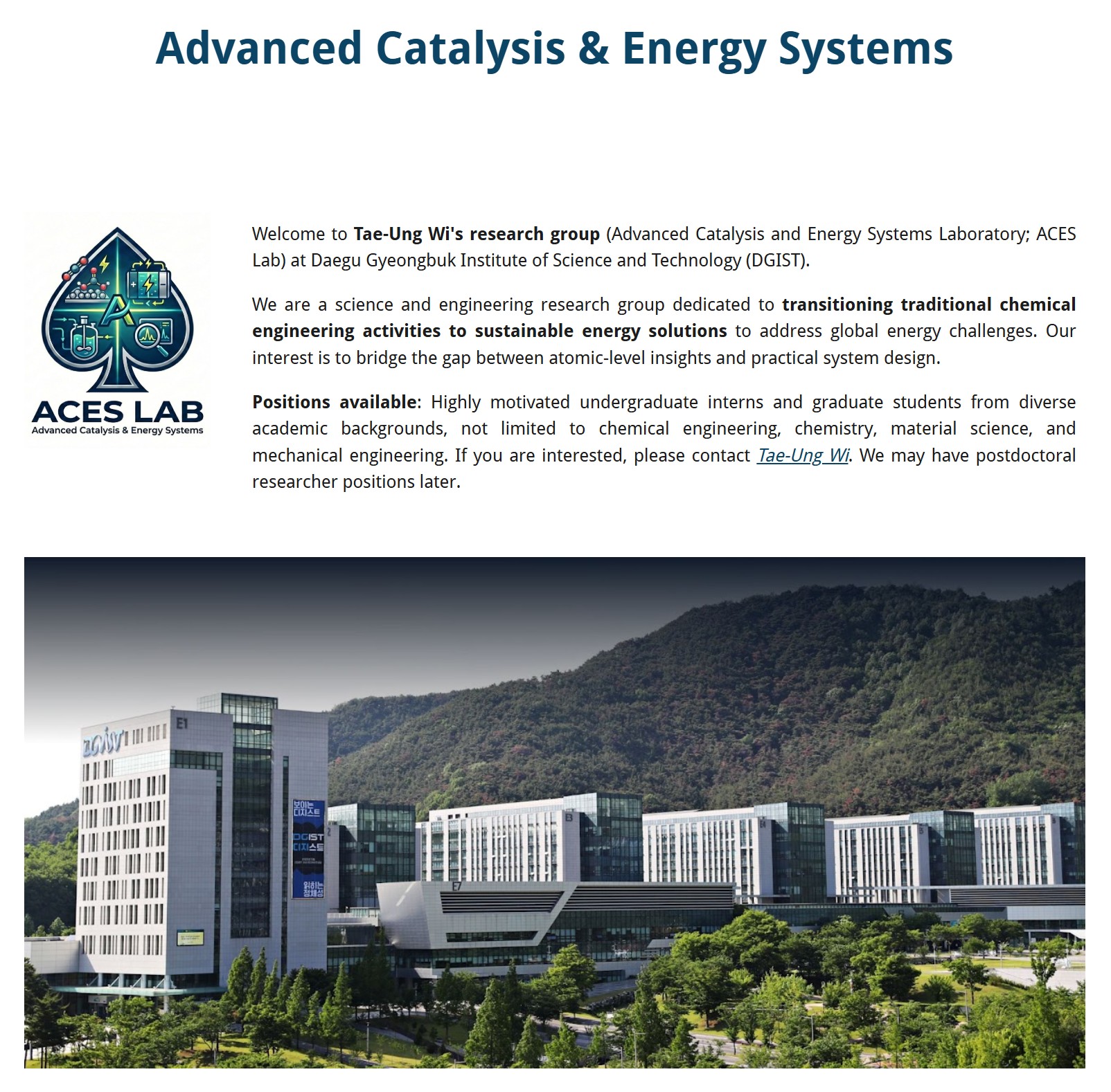 ACES Lab cover image