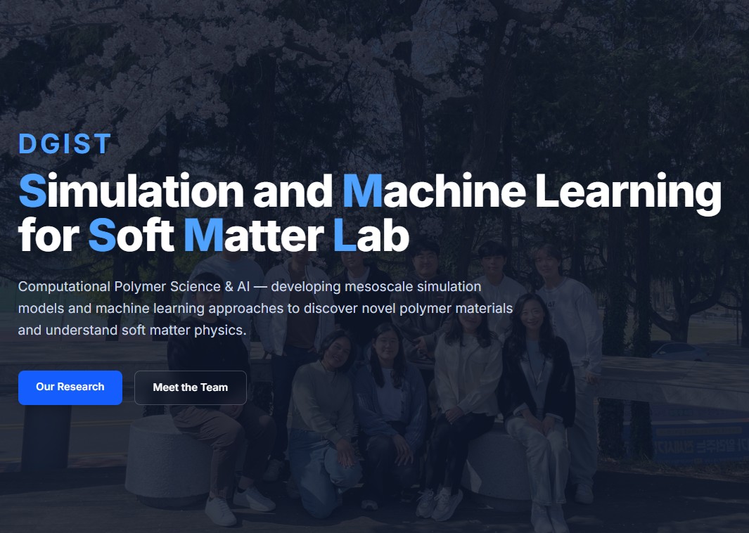 Simulation and Machine Learning for Soft Matter Lab cover image