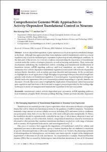Comprehensive Genome-Wide Approaches to Activity-Dependent Translational Control in Neurons