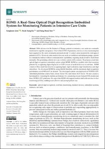ROMI: A Real-Time Optical Digit Recognition Embedded System for Monitoring Patients in Intensive Care Units