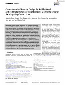 Comprehensive Si Anode Design for Sulfide-Based all-Solid-State Batteries: Insights into Si-Electrolyte Synergy for Mitigating Contact Loss