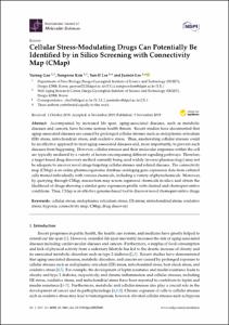 Cellular Stress-Modulating Drugs Can Potentially Be Identified by in Silico Screening with Connectivity Map (CMap)
