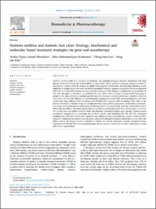Diabetes mellitus and diabetic foot ulcer: Etiology, biochemical and molecular based treatment strategies via gene and nanotherapy
