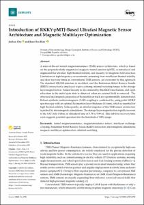 Introduction of RKKY-pMTJ-Based Ultrafast Magnetic Sensor Architecture and Magnetic Multilayer Optimization