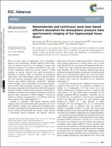 2018 Nanomaterials and continuous wave laser-based efficient desorption for atmospheric pressure mass spectrometric imaging of live hippocampal tissue slices.pdf.jpg