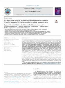 Frictional heat-assisted performance enhancement in dynamic Schottky contact of Al/Ag2Se-based tribovoltaic nanogenerator