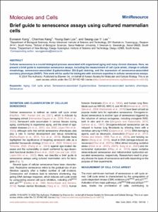 Brief guide to senescence assays using cultured mammalian cells