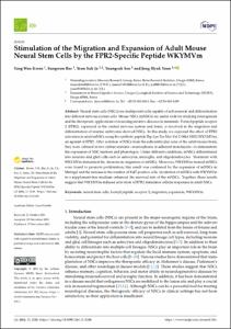 Stimulation of the Migration and Expansion of Adult Mouse Neural Stem Cells by the FPR2-Specific Peptide WKYMVm