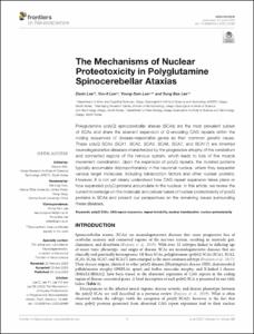 The Mechanisms of Nuclear Proteotoxicity in Polyglutamine Spinocerebellar Ataxias