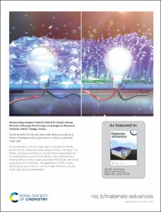 Facile growth of a Sb2Se3 nanorod array induced by a MoSe2 interlayer and its application in 3D p–n junction solar cells
