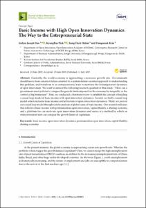 Basic Income with High Open Innovation Dynamics: The Way to the Entrepreneurial State