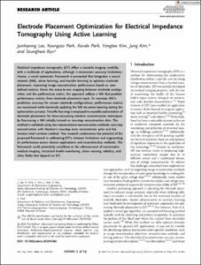 Electrode Placement Optimization for Electrical Impedance Tomography Using Active Learning