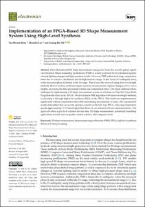 Implementation of an FPGA-Based 3D Shape Measurement  System Using High-Level Synthesis