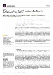 Diphenyl-methane based thyromimetic inhibitors for transthyretin amyloidosis
