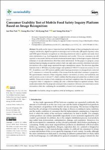 Consumer Usability Test of Mobile Food Safety Inquiry Platform Based on Image Recognition