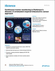 Continuous tremor monitoring in Parkinson’s disease: A wristwatch-inspired triboelectric sensor approach