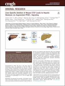 Liver-Specific Deletion of Mouse CTCF Leads to Hepatic Steatosis via Augmented PPARγ Signaling