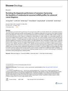 Revisiting the diagnostic performance of exosomes: harnessing the feasibility of combinatorial exosomal miRNA profiles for colorectal cancer diagnosis