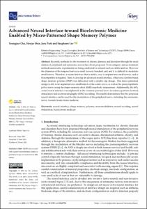 2021_Advanced Neural interface toward bioelectronic medicine_SMP_Micromachines-12-00720.pdf.jpg
