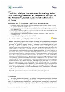 The Effect of Open Innovation on Technology Value and Technology Transfer: A Comparative Analysis of the Automotive, Robotics, and Aviation Industries of Korea