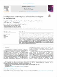 Second-generation non-hematopoietic erythropoietin-derived peptide for neuroprotection
