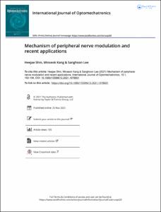 Mechanism of peripheral nerve modulation and recent applications